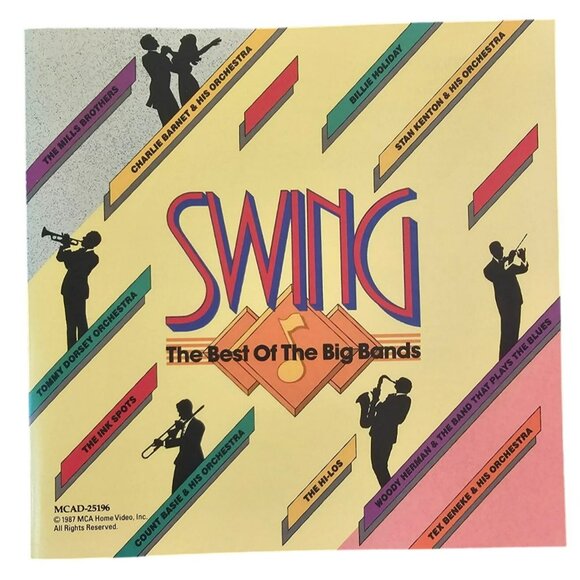Swing The Best Of The Big Bands Music CD Swing Billie Holiday Les Brown 37721cd - Picture 1 of 2